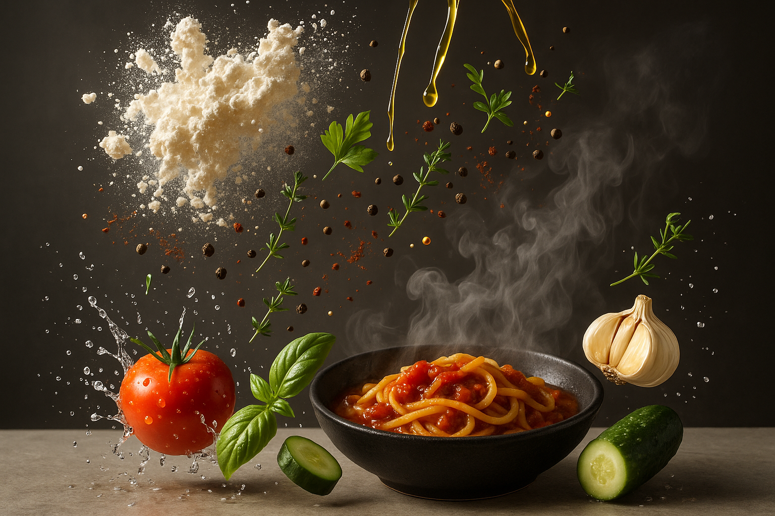 video of food slow mo