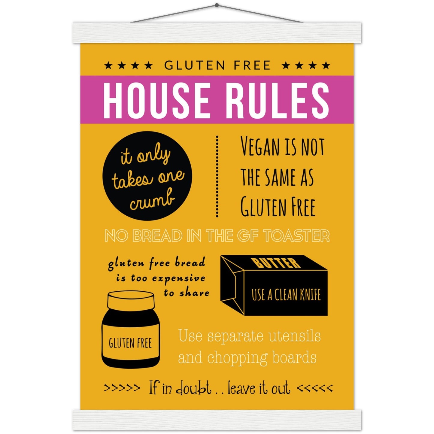 Gluten Free House Rules