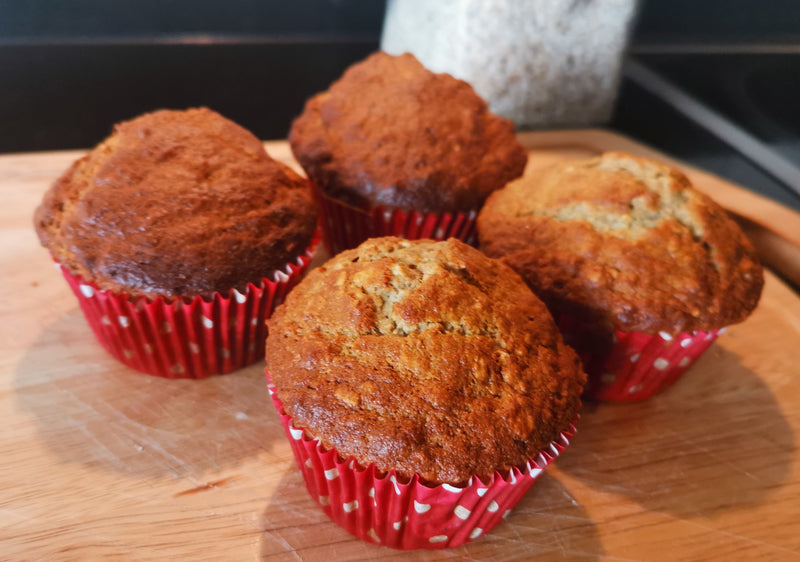 Banana & Oat Muffins