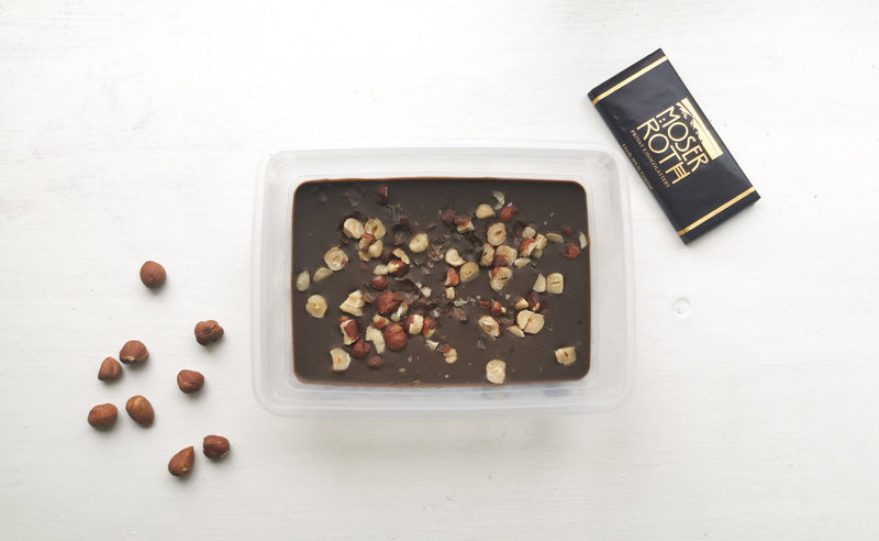 Sugar Free Fudge - Peanut Butter and Roasted Hazelnuts