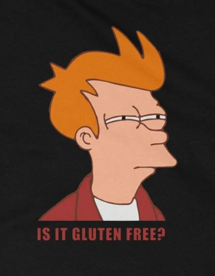 Is It Gluten Free Fry Eye's Meme T-Shirt