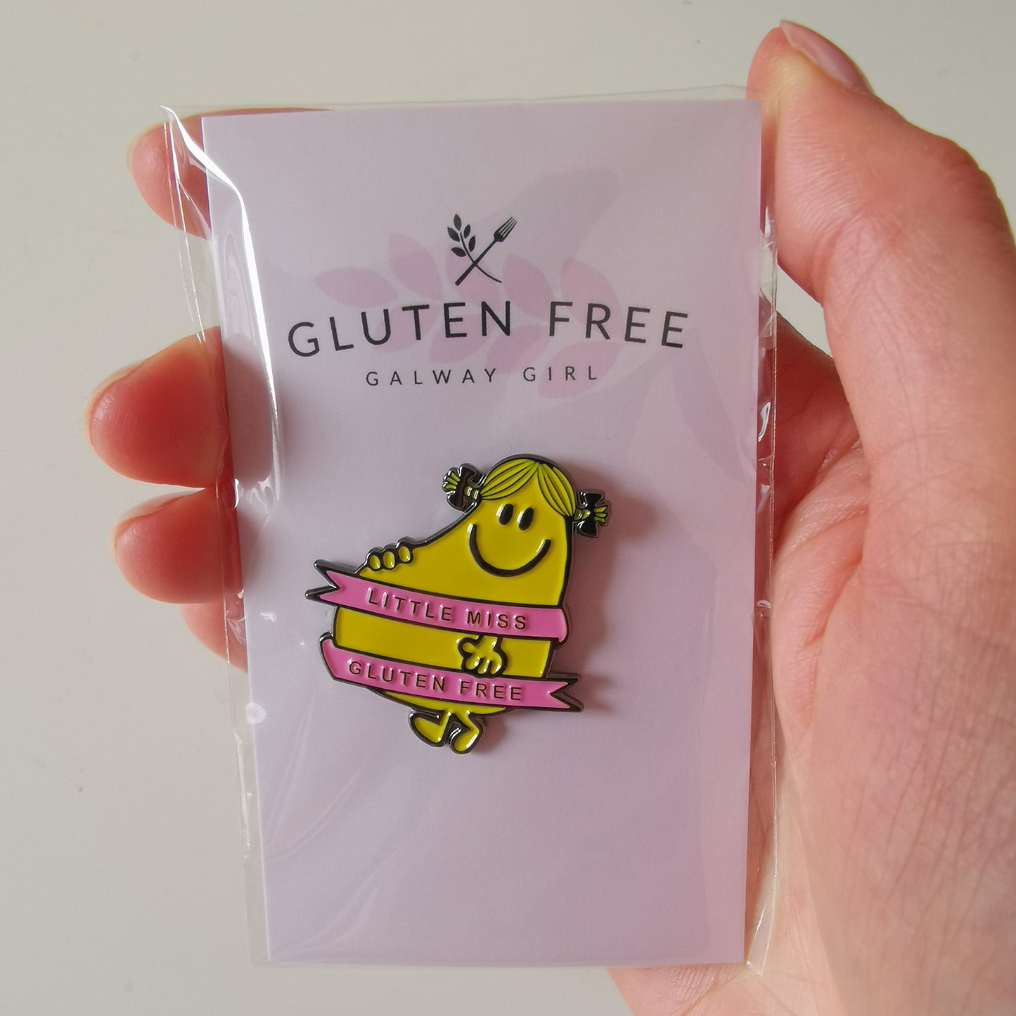 Little Miss Gluten Free Pin