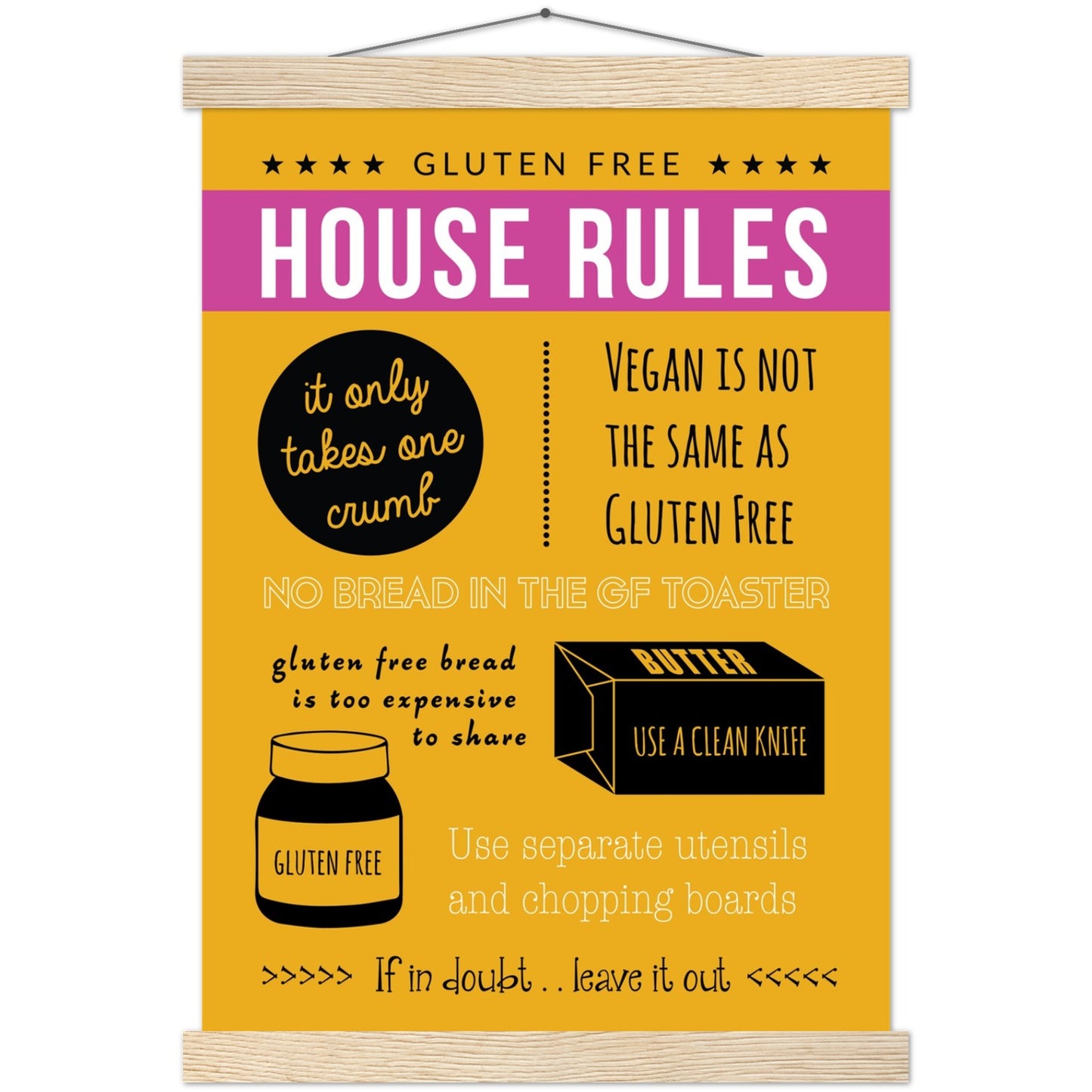 Gluten Free House Rules