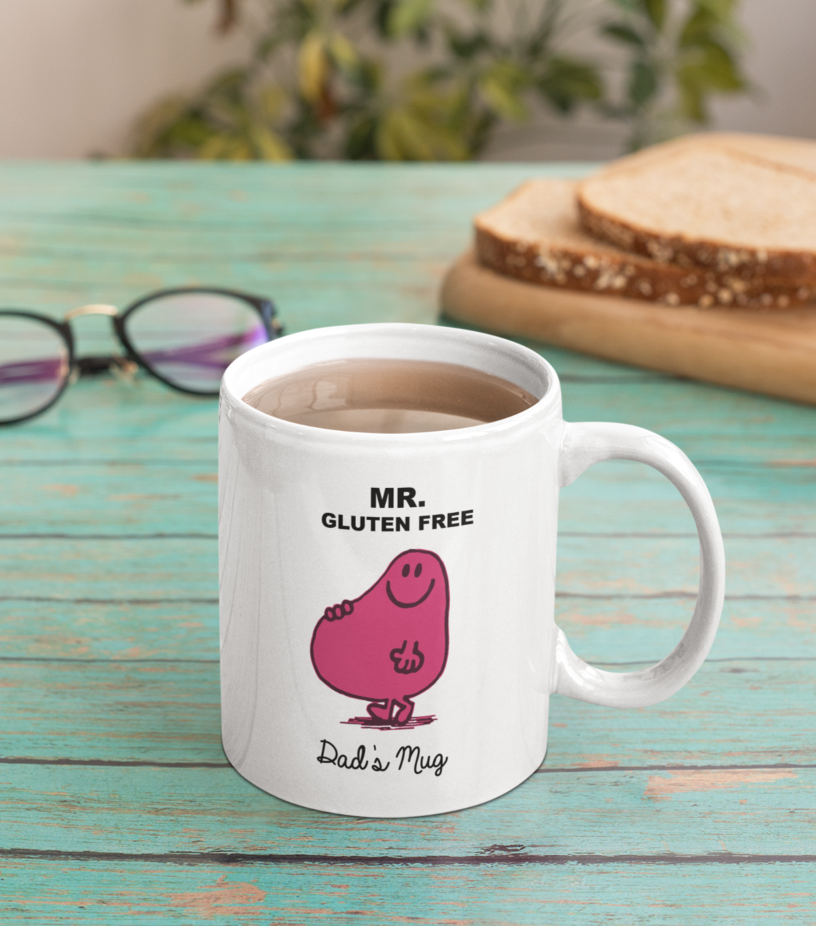Mr. Gluten Free Mug [Customisable]